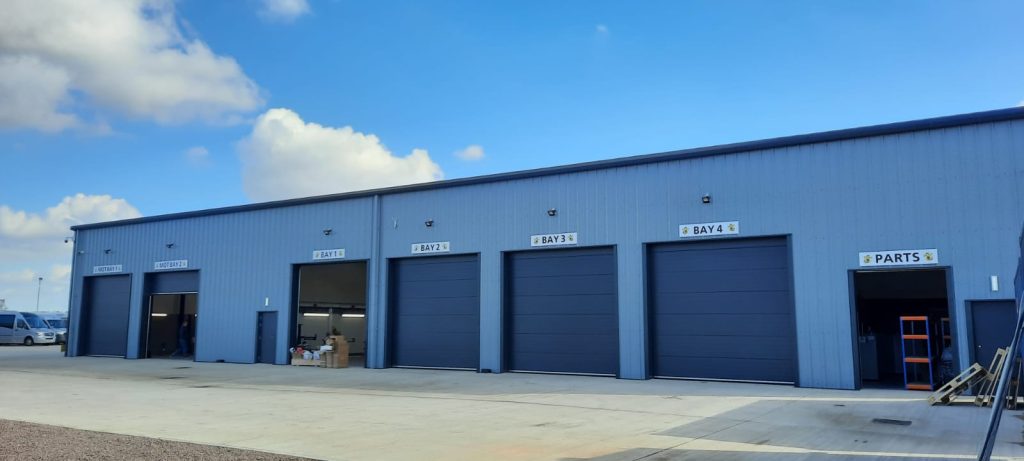 Case Studies - Industrial Warehouse Marks Transport Lincoln